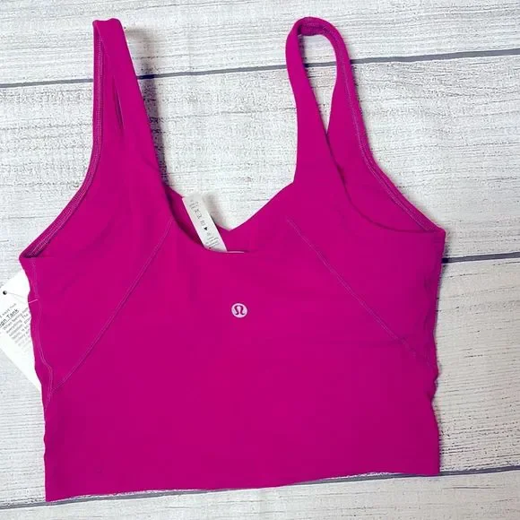 Lululemon Align Tank Ripened Raspberry Pink Size 10 NWT - Picture 8 of 8
